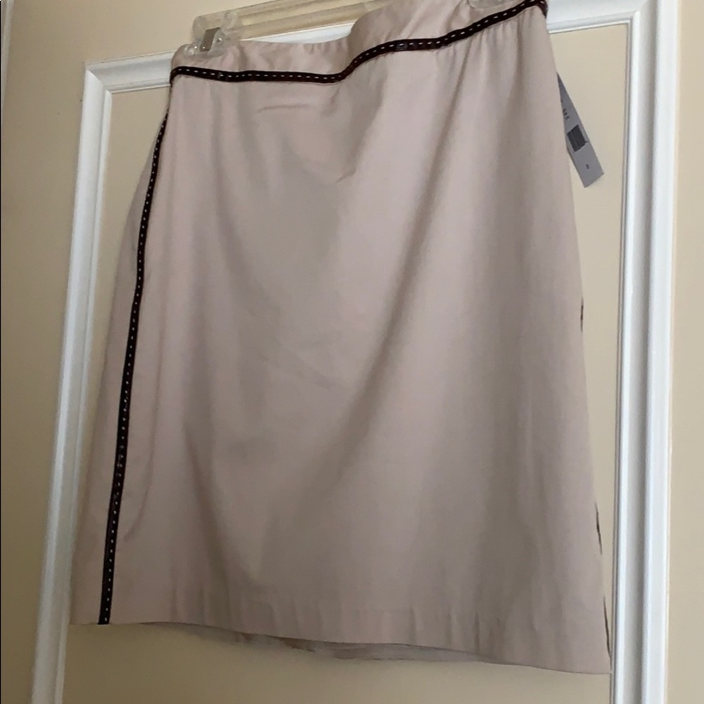 New Khaki Pencil Skirt